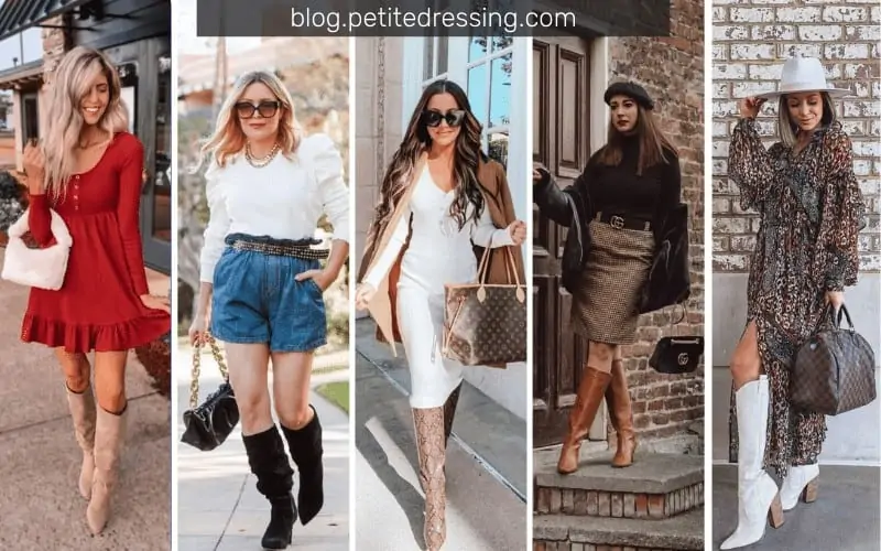 How to Style Tall boots on a petite frame