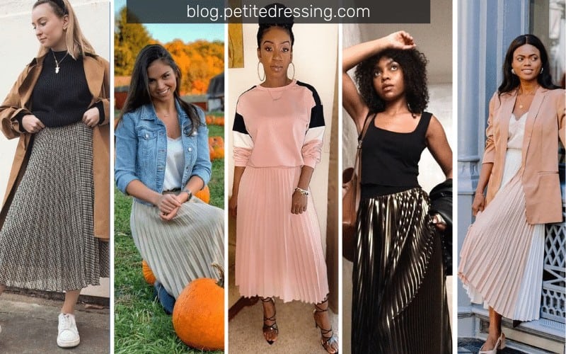 What to wear with a pleated skirt (Complete Guide for Women)