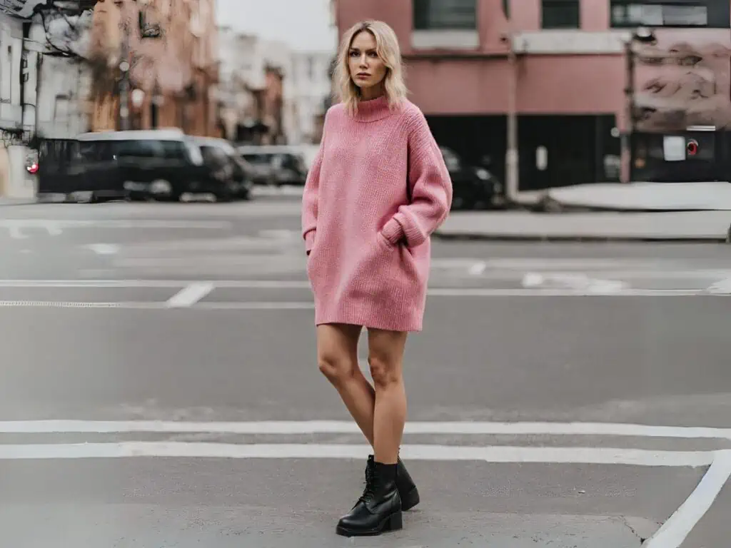 How to Wear a Sweater Dress (the Complete Guide)