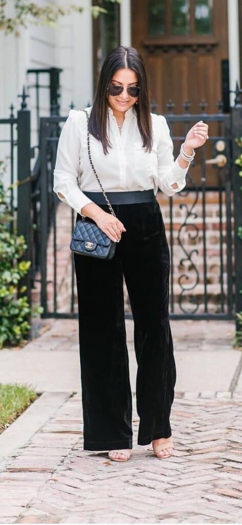 What to wear with velvet pants (Complete guide for women)