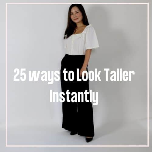how to look taller for women