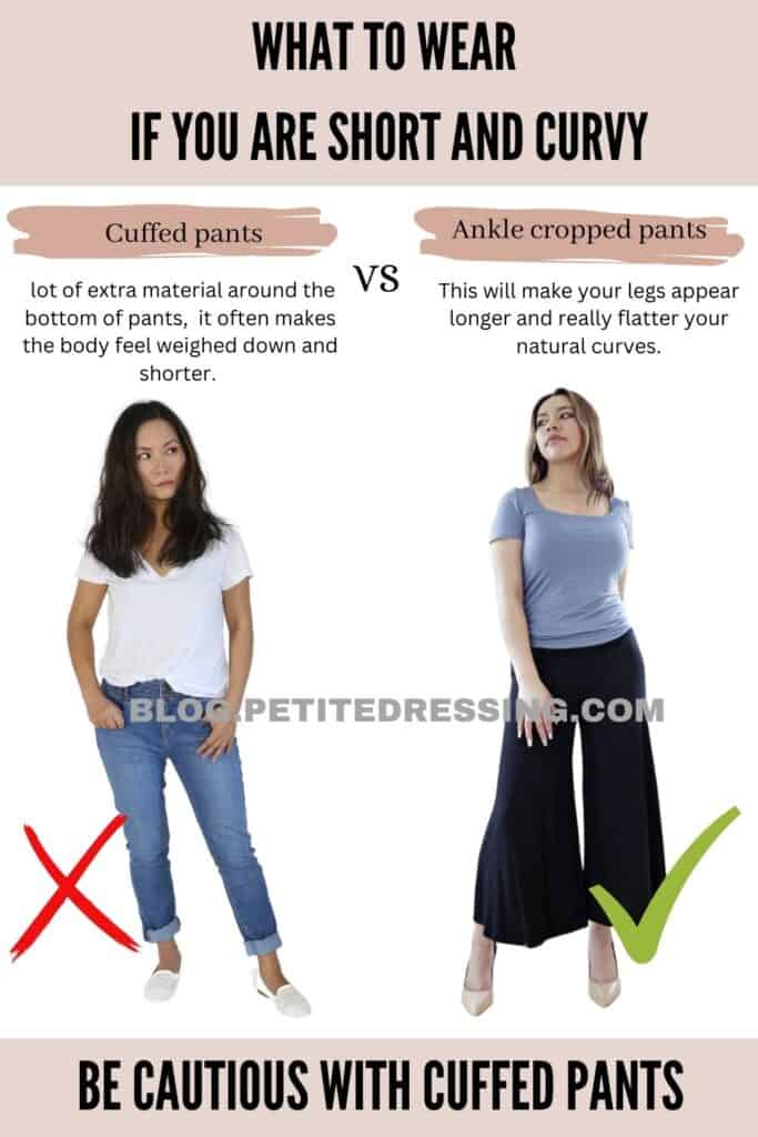 Be Cautious with Cuffed Pants