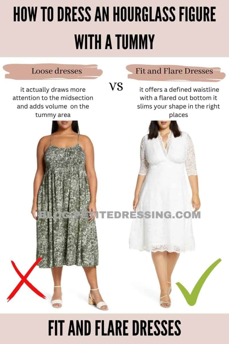 How to Dress an Hourglass Figure with a Tummy