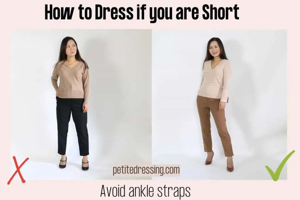how to dress if you are short