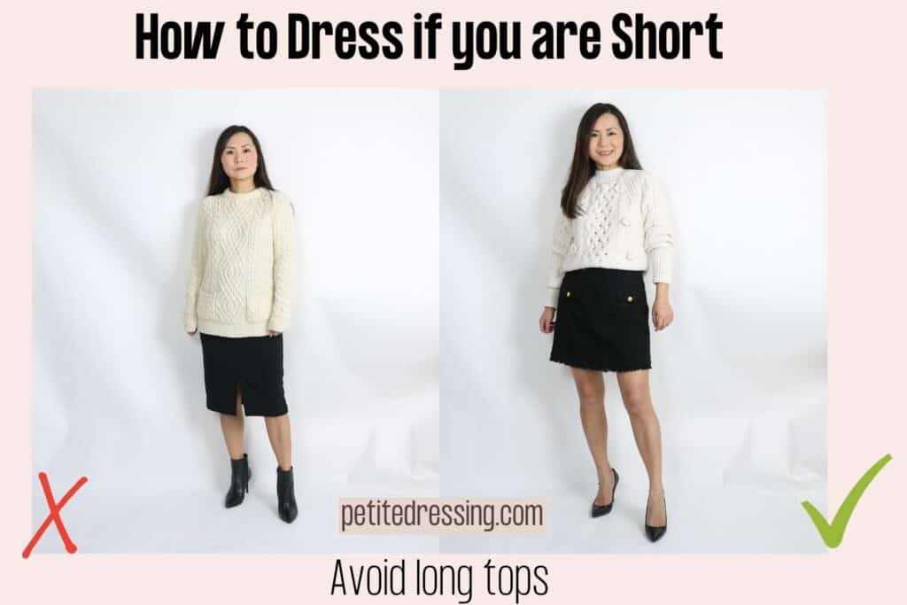 how to look good if you are short