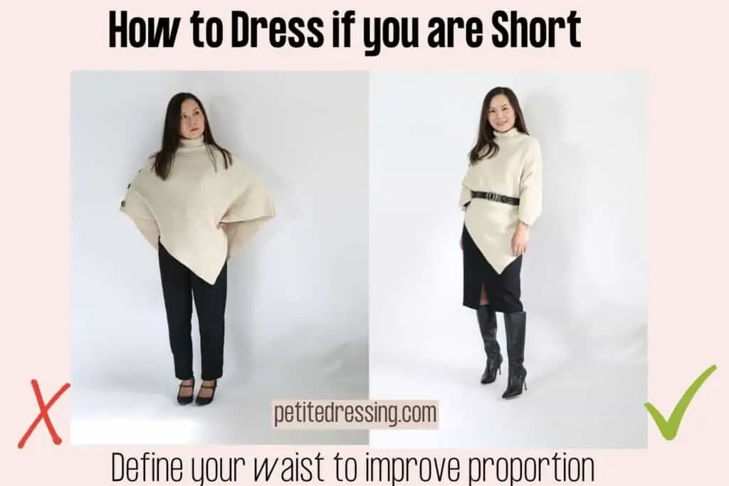 how to look good if you are petite