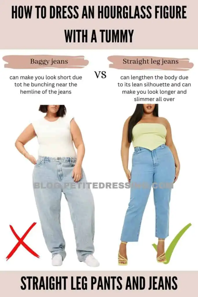 How to Dress an Hourglass Figure with a Tummy - Petite Dressing