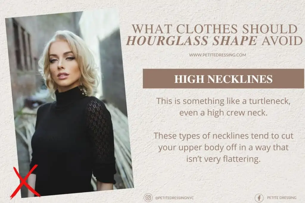 WHAT CLOTHES SHOULD HOURGLASS SHAPE AVOID