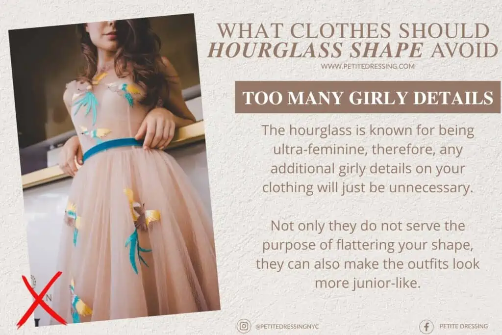 WHAT CLOTHES SHOULD HOURGLASS SHAPE AVOID