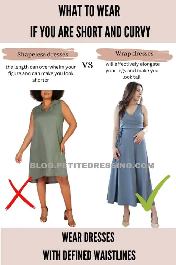 Wear Dresses with Defined Waistlines