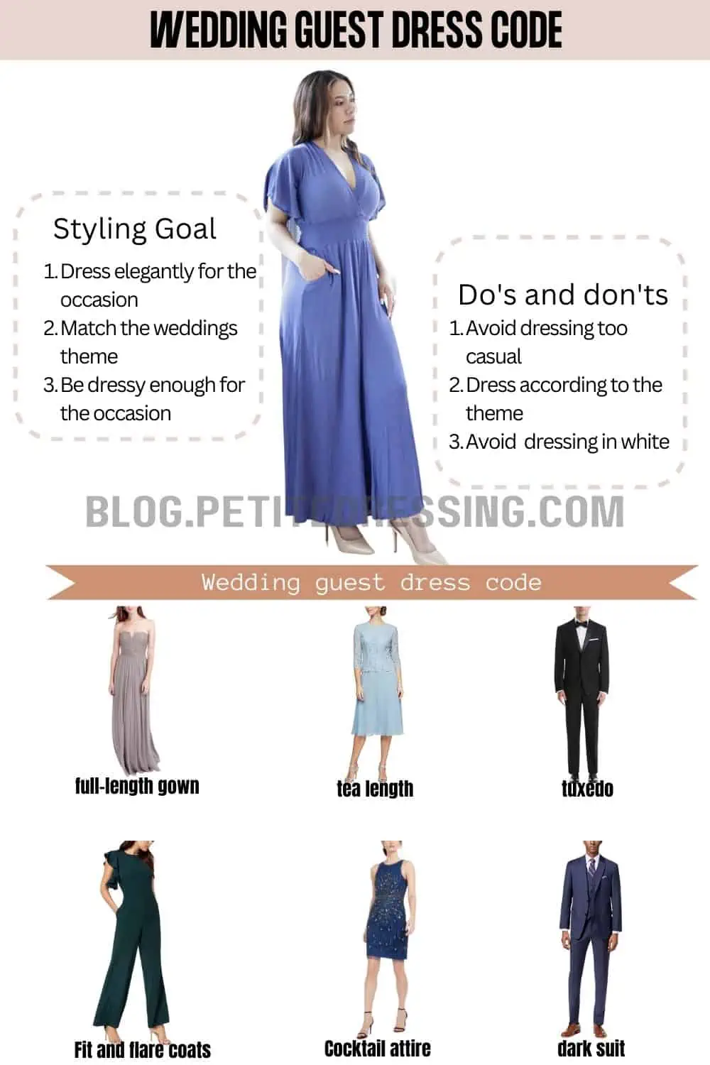 dress codes for weddings