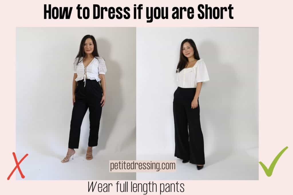best ways to dress a short woman