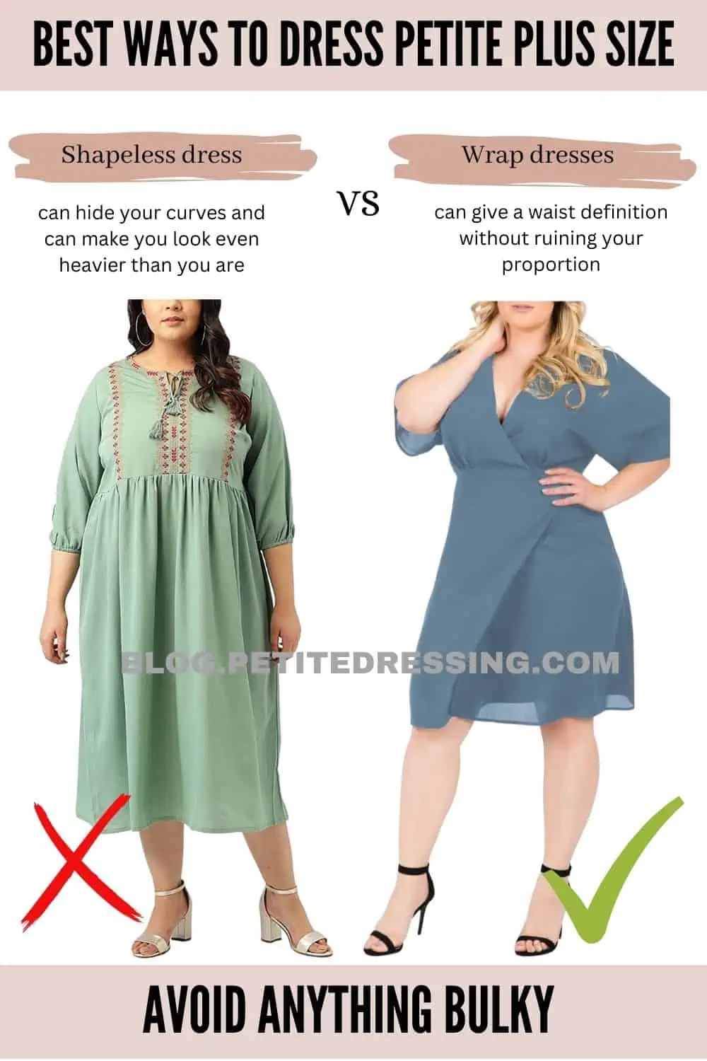 16 Best Ways to Dress Petite Plus Size - Petite Dressing  Dress for chubby  ladies, Plus size outfits, Plus size fashion tips