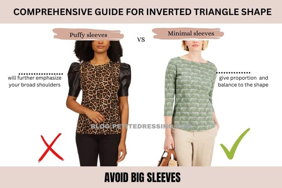 Avoid Big Sleeves