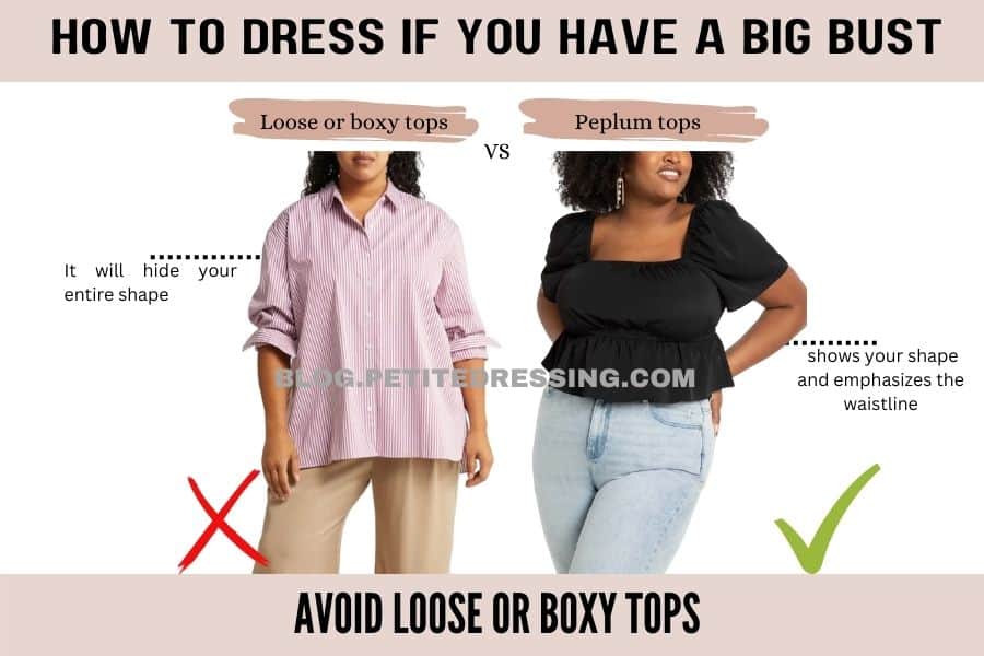 Avoid Loose or Boxy Tops (1)