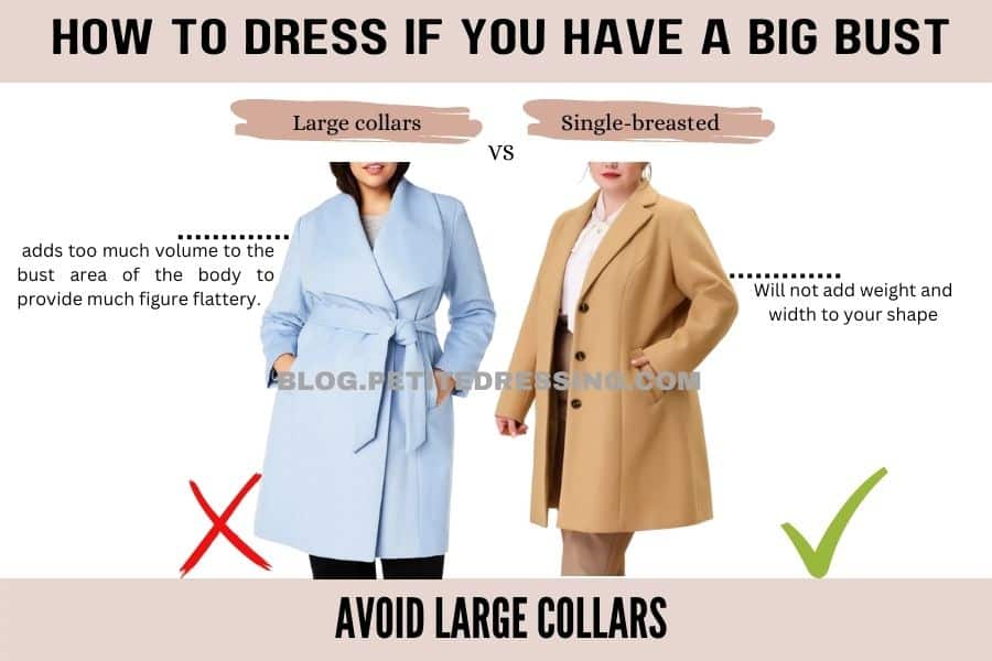 Avoid large collars