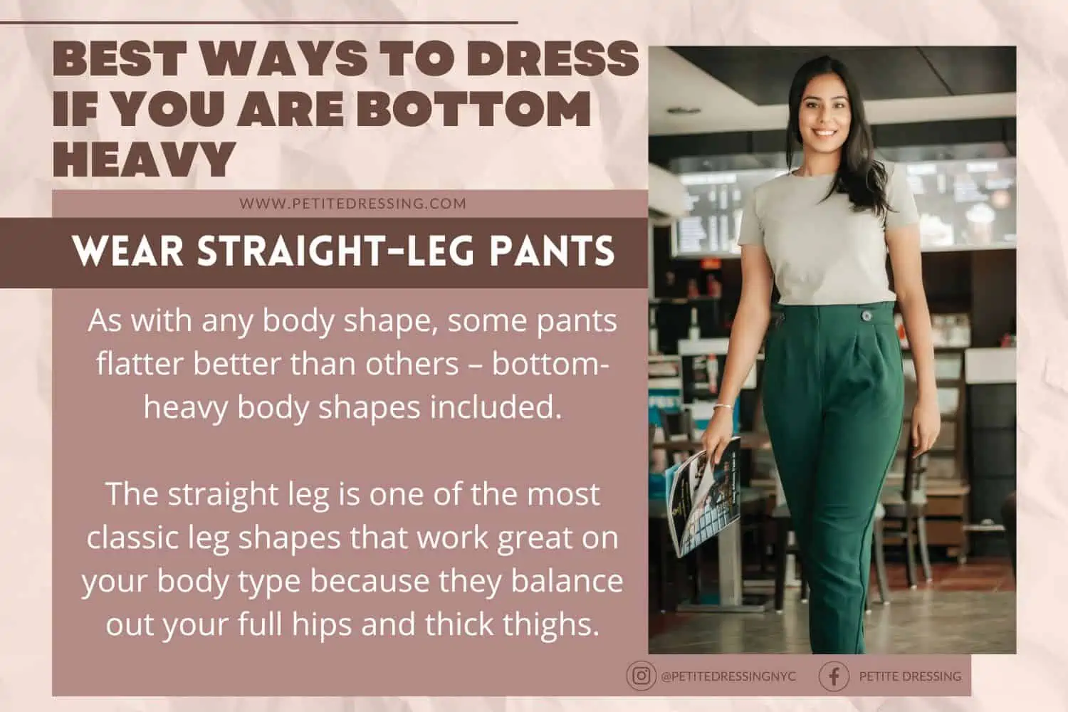 Clothes For Heavy Lower Body, Heavy Hips Or Thighs