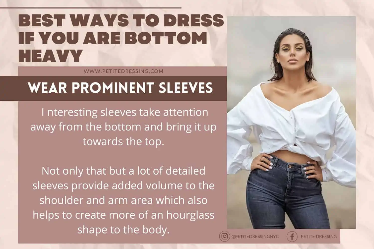 14 Best Ways to Dress If You Are Bottom Heavy - Petite Dressing