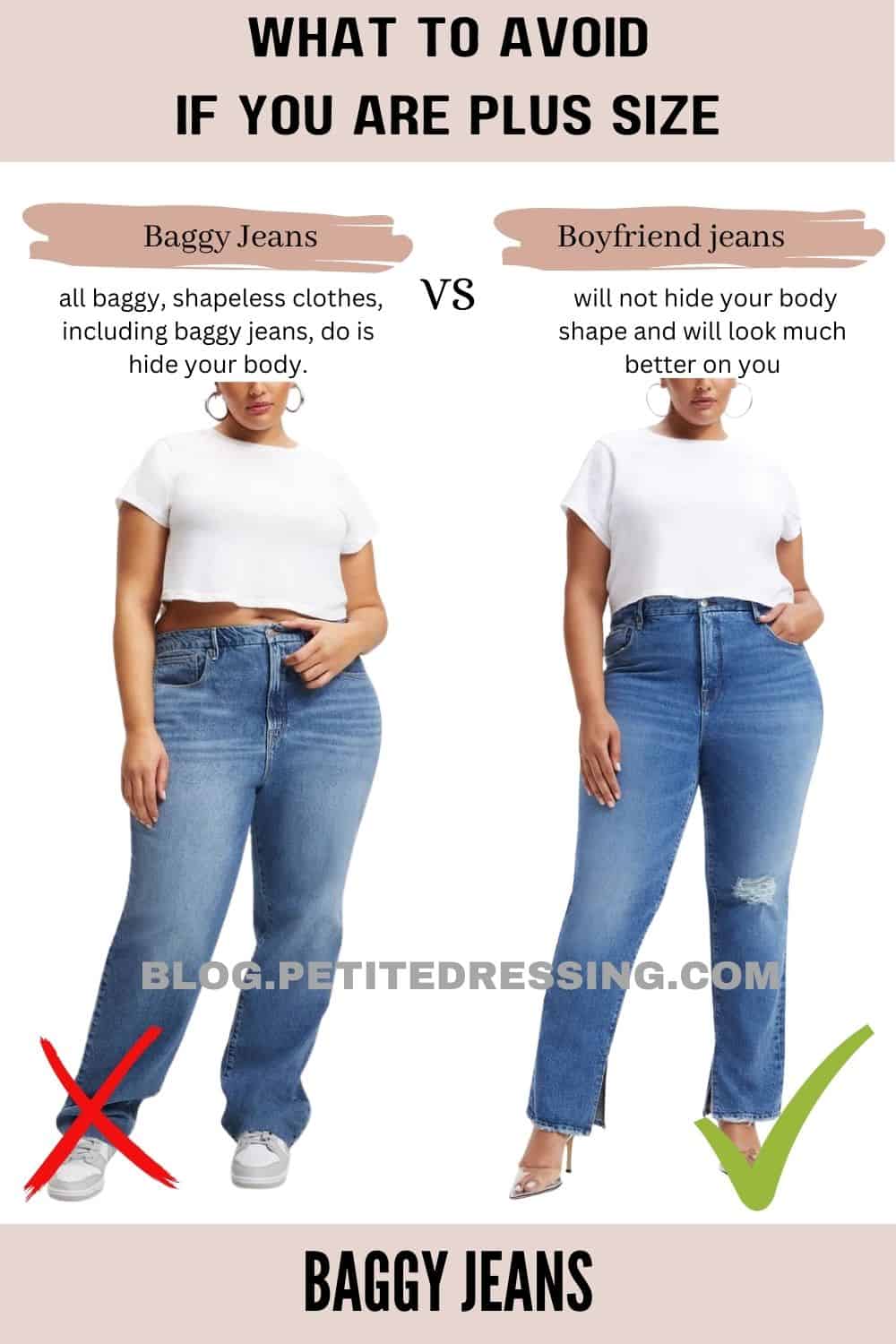What Plus Size Should Not Wear