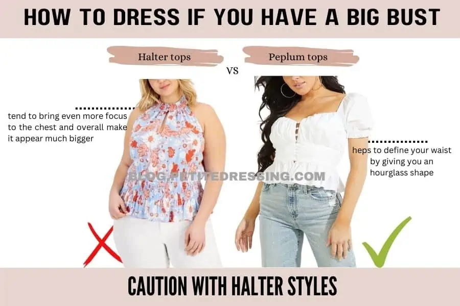 HOW to DRESS BIG BUSTS - BEST (& Worst) STYLES. 7 STYLE TIPS 