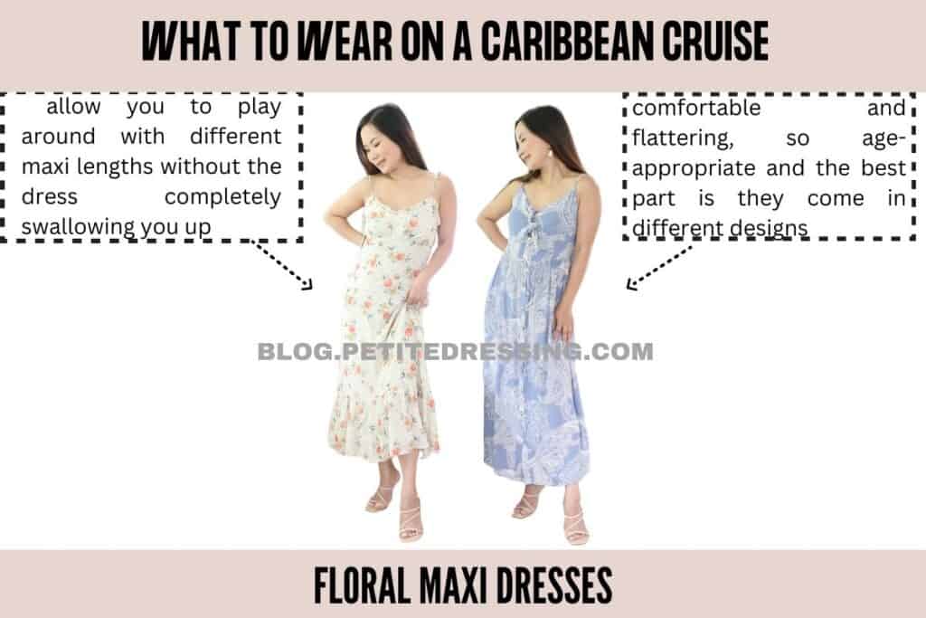 Floral maxi dresses