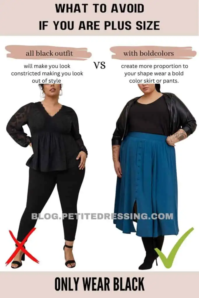 What Plus Size Should Not Wear - Petite Dressing