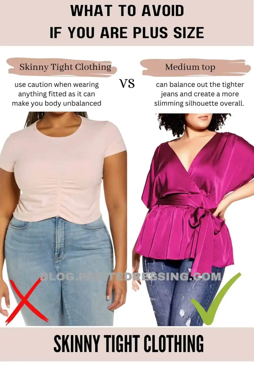I'm a plus size fashion expert - 10 tricks to dressing your curves & why  you should stop wearing thin materials
