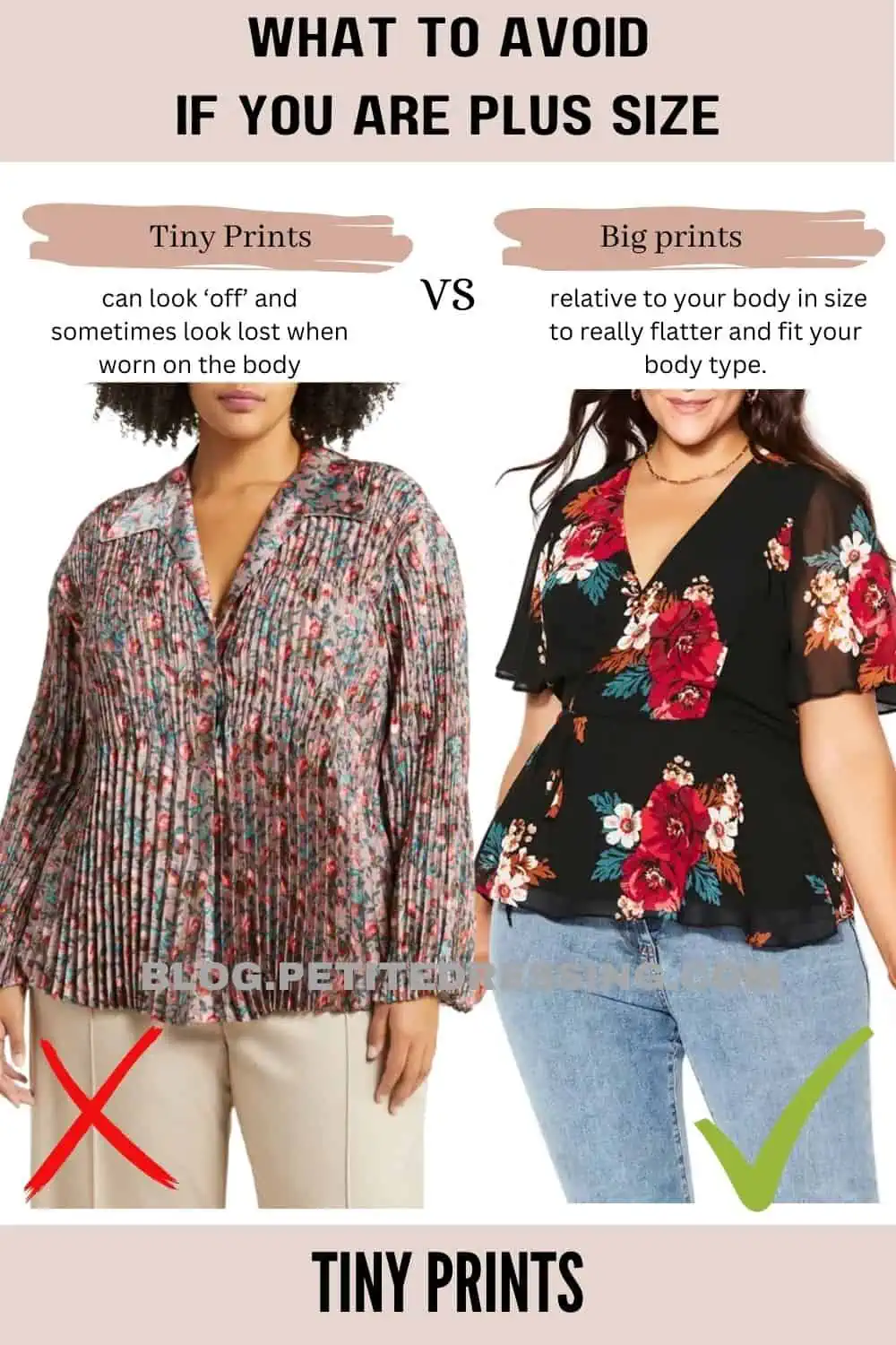 7 Petite Plus Size Fashion Rules that were Made to Be Broken