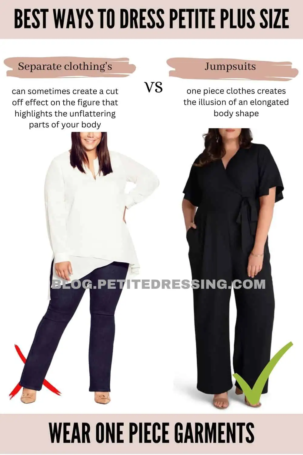 Petite Plus Size Clothing for Women