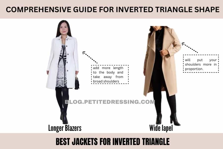 best jackets for inverted triangle