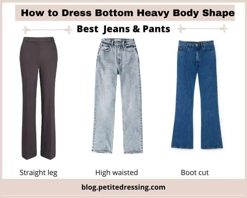 14 Best Ways to Dress If You Are Bottom Heavy - Petite Dressing