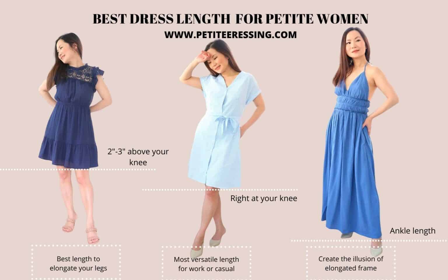 BEST DRESSES FOR PETITE WOMEN