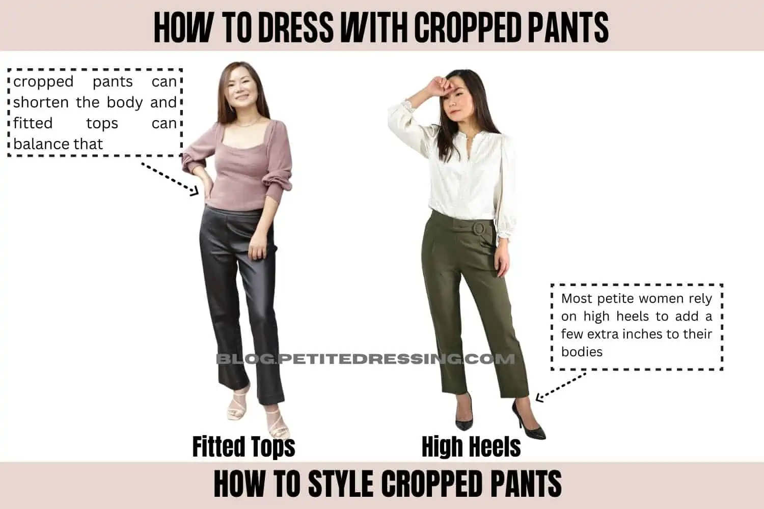 The Complete Cropped Pants Guide for Short Women - Petite Dressing