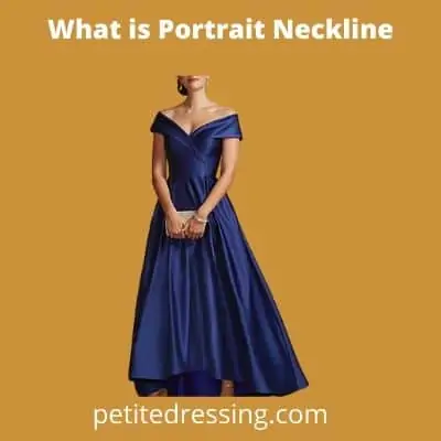 definition of portrait neckline