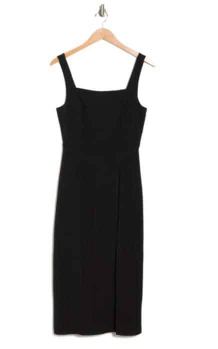 best dress for short women-dress with slit3