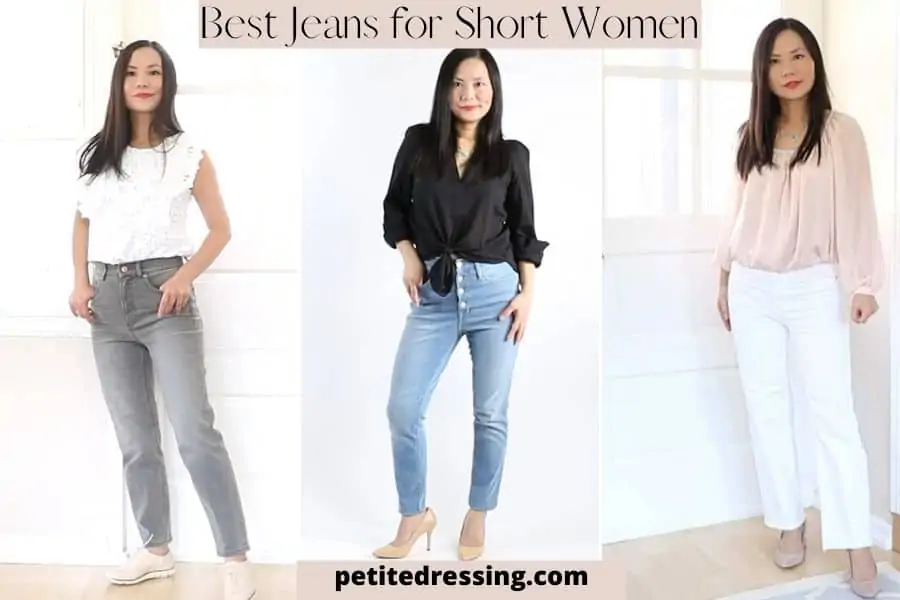 17 Best Denim Jeans For Petite Women With Short Inseams