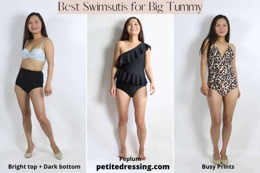 best swimsuits for big tummy