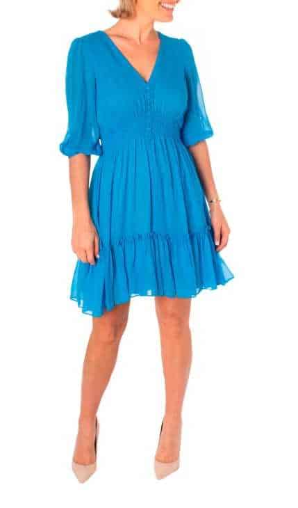 dress for short women-fit and flare
