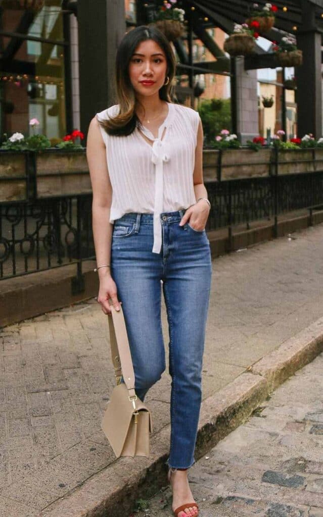 best petite fashion blogger Asian