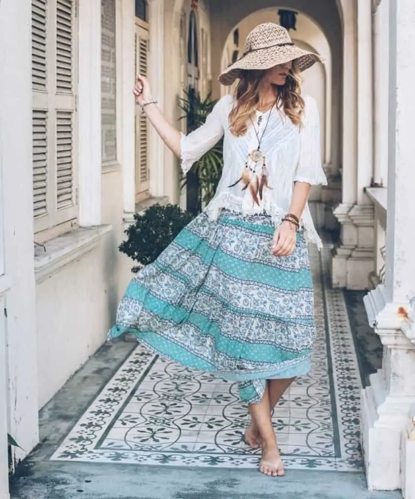 best summer looks for maxi skirts