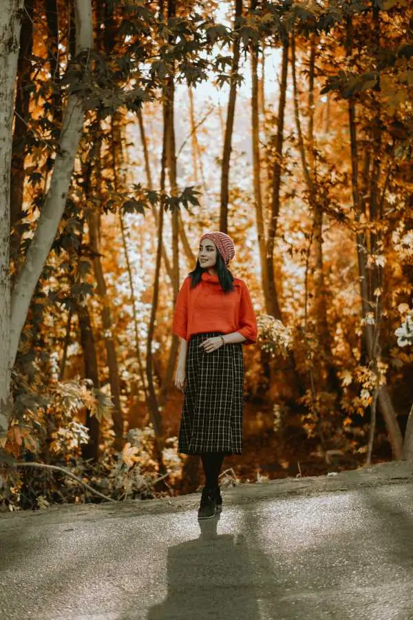 What To Wear With A plaid Skirt - Petite Dressing