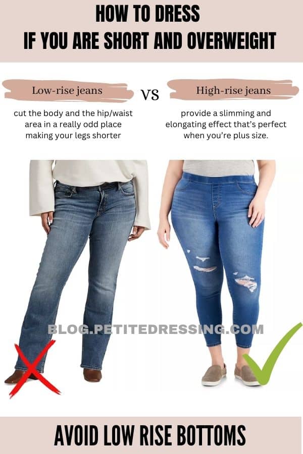 Avoid Low Rise Bottoms