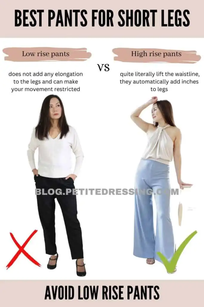 Avoid Low Rise Pants
