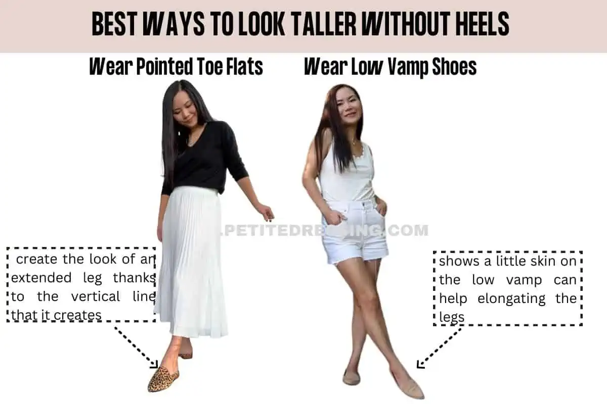 Look taller clearance without heels