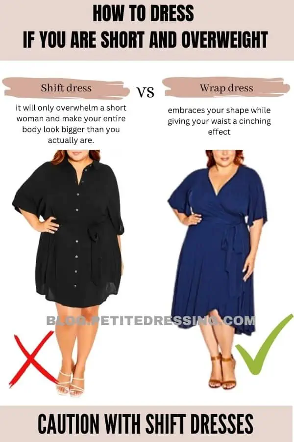 Caution with shift dresses