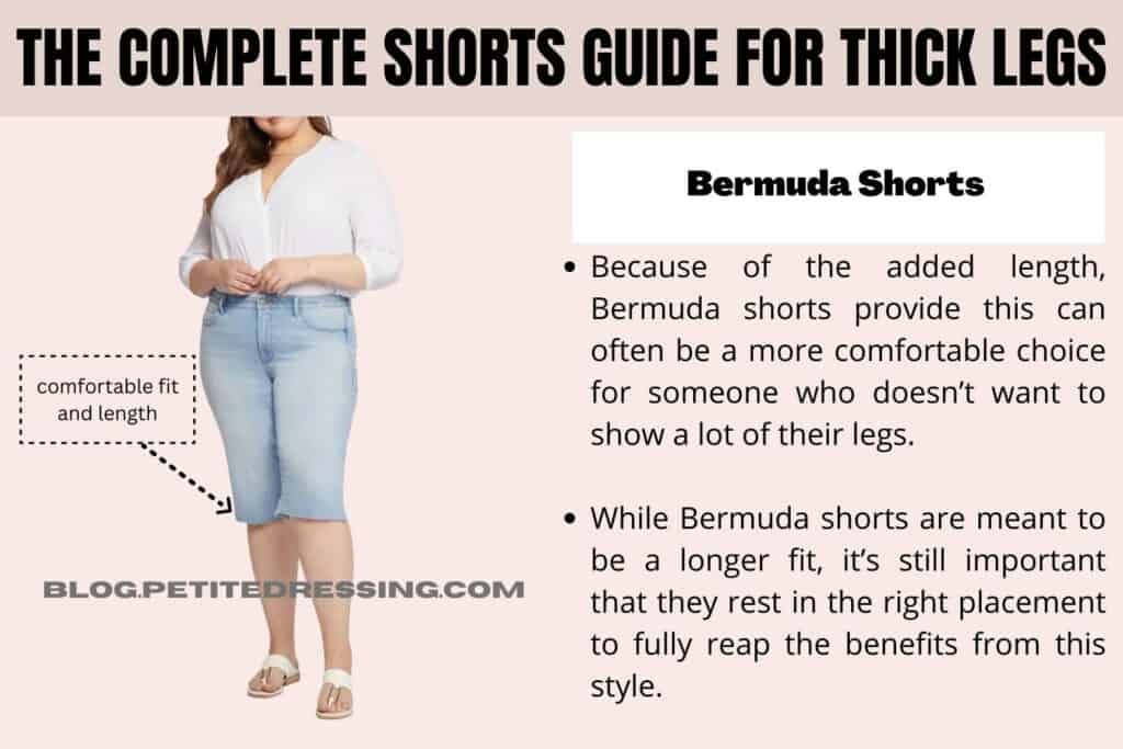The Complete Shorts Guide for Thick Legs-Bermuda Shorts