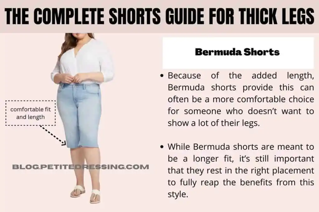 The Complete Shorts Guide for Thick Legs-Bermuda Shorts