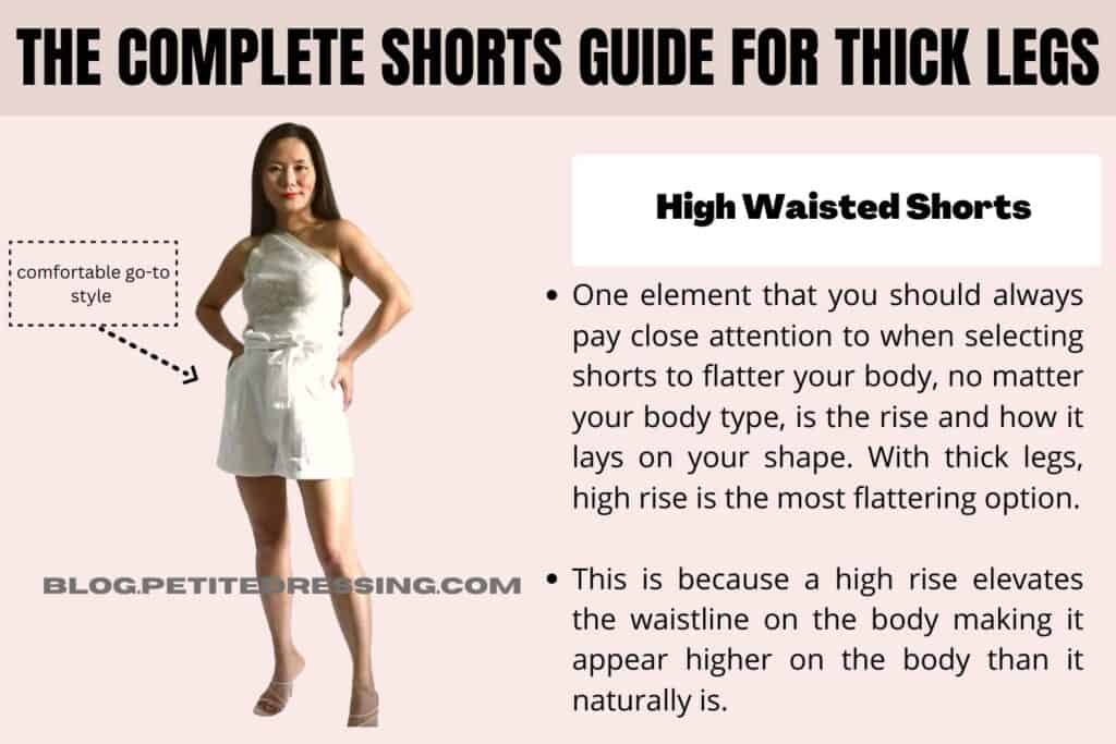 The Complete Shorts Guide for Thick Legs-High Waisted Shorts