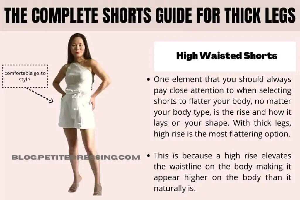The Complete Shorts Guide for Thick Legs-High Waisted Shorts