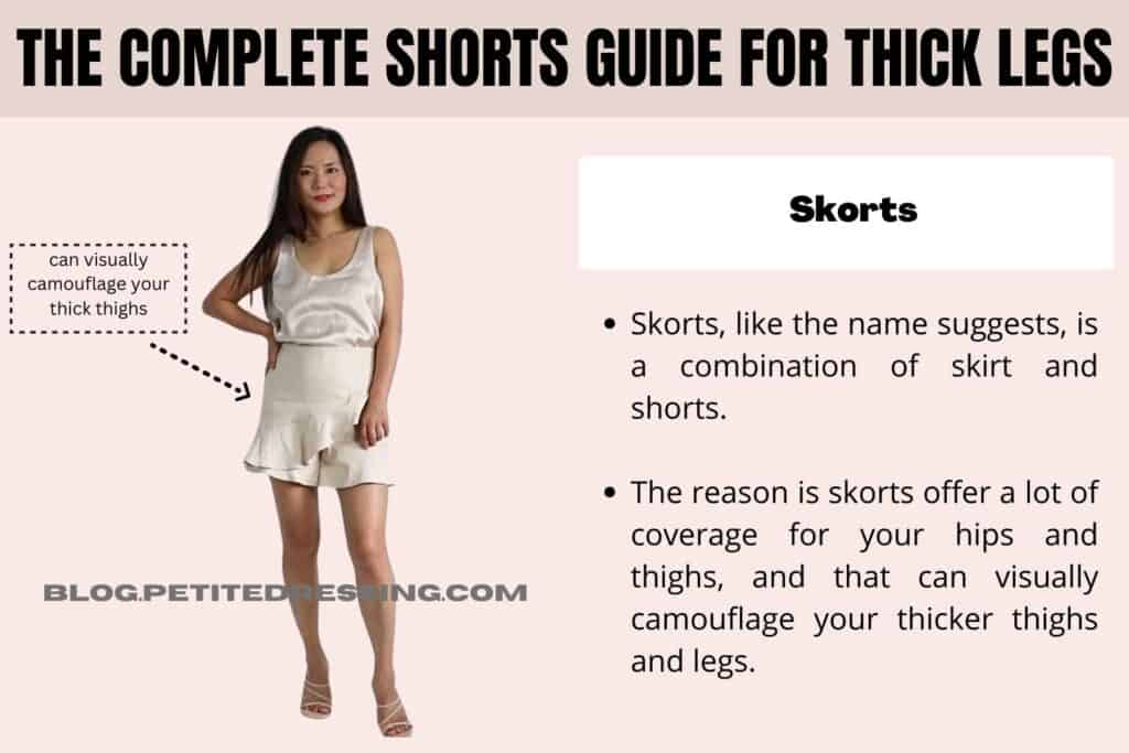 The Complete Shorts Guide for Thick Legs-Skorts